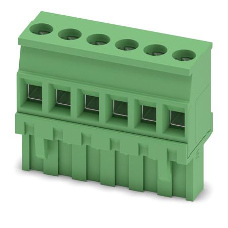 1792281 Phoenix Contact, 5.08mm Pitch, MVSTBR 2.5/6-ST-5.08, 6 Way, , Pluggable Terminal Block, Plug, Cable Mount, Screw