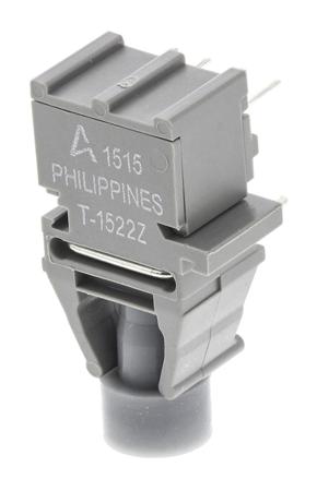 HFBR-1522Z Broadcom , 1MBd Fibre Optic Transmitter 660nm, Round Versatile Link Connector, 18.8 x 12.19 x 7.62mm