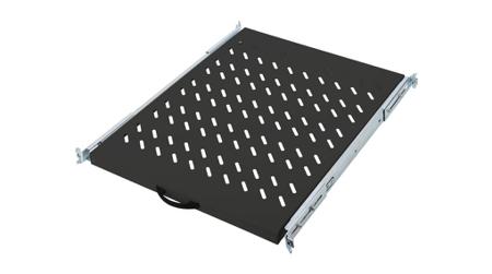 DN-19 TRAY-2-800SW Digitus DN-19 Series Black Fixed Shelf, 1U, 25kg Load, 485mm x 40mm