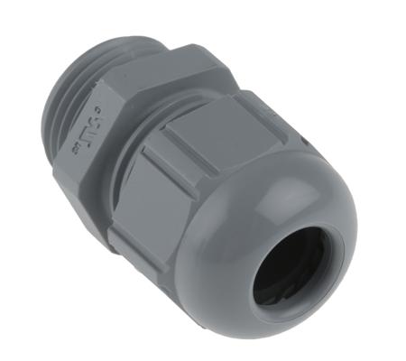 53015020-53019020 Lapp PG11 Grey Polyamide Cable Gland With Locknut, 4 → 10mm Cable Dia Range, IP68