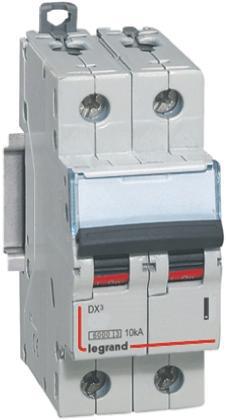 4-077-85 DX Range DX³ MCB Mini Circuit Breaker 2P, 20 A, 10 kA, Curve C