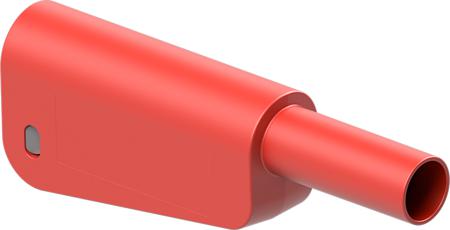 66-2023-22 Red Plug Test Plug, Solder Termination, 32A, 1kV, Gold Plating