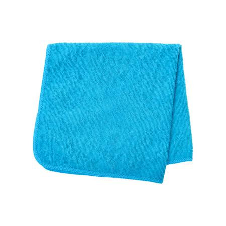1820583 Rubbermaid Commercial Products 24 Blue Microfibre Cloths for use with Wet/Dry