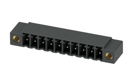 1789326 Phoenix Contact, 3.5mm Pitch, MC 1.5/10-GF-3.5 P26 THR, 10 Way, Right Angle, Pluggable Terminal Block, Header, Through