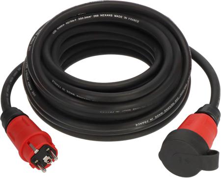 9162101100 brennenstuhl 10m 1 Socket Type E - French Extension Lead, 230 V, IP44