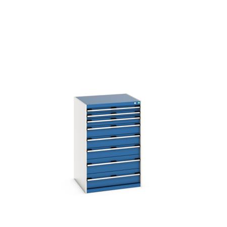 40028033-11V Bott 8 Cabinet, Steel, 1200mm x 750mm x 800mm, Blue