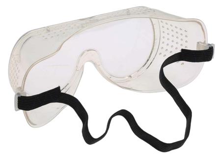 184-5943 RS PRO Clear Polycarbonate (PC) Safety Goggles