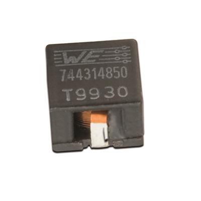 744311100 Wurth Elektronik, WE-HCI, 7040 Yes Surface Mount Inductor with a Polystyrene Core, 1 μH Flat Wire Winding ±20 % 15 A Idc