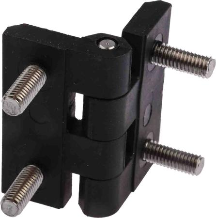 283-4091 RS Pro PC Pin Hinge Bolt-on, 40mm x 40mm x 5mm