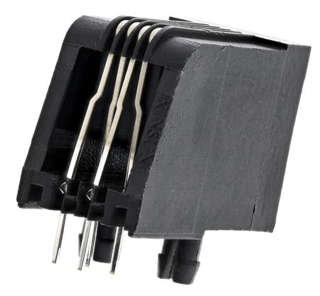MHRJJ44NFRA MH Connectors MHRJJ Series Male RJ25 Connector, Through Hole, UTP Shield Right Angle 4P4C -Way