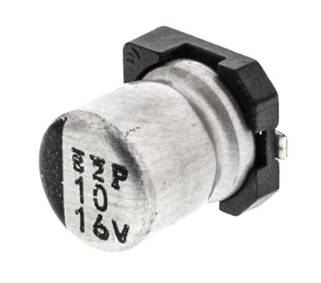 UWT1C100MCL1GB Nichicon 10μF Aluminium Electrolytic Capacitor 16V dc, Surface Mount -