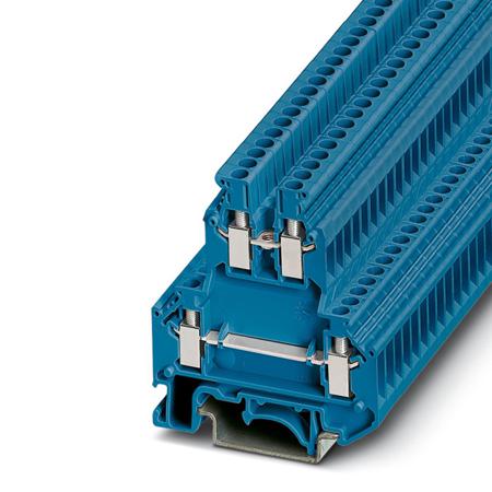 2770095 Phoenix Contact  UKK 3 BU Series Blue, Double-Level, Screw Termination