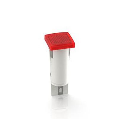 1.69.507.125/1301 RAFI Red Push Button Lamp for Use with Push Button