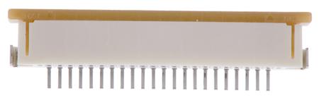 52271-2269 Molex FFC/FPC SMT 52271 Series 1mm Pitch 22 Way Right Angle SMT Female FPC Connector, ZIF Bottom Contact