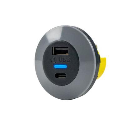 PVP-WP-AC-FF Alfatronix Ltd Car Charger, 9 → 32V dc Input, 5.2V dc Output USB, 3.6A