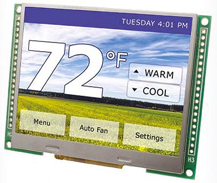 INT035TFT Displaytech  TFT LCD Colour Display, 3.5in QVGA, 320 x 240pixels
