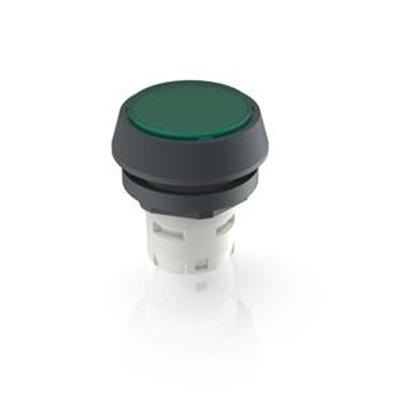 1.65.124.321/1505 RAFI Green Push Button LED for Use with Push Buttons