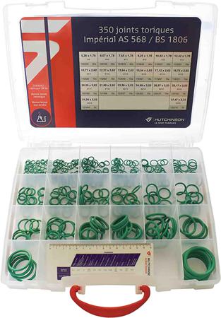 199073 Hutchinson Le Joint Français O-Ring Kits FPM, Kit Contents O-Rings
