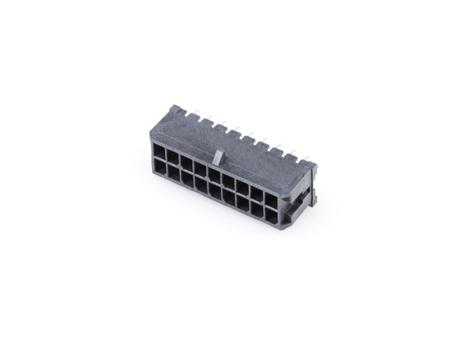 43045-1827 Molex MICRO-FIT 3.0 43045, 3mm Pitch, 18 Way, 2 Row, Straight PCB Header, Through Hole