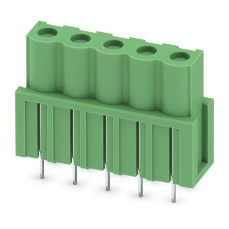 1785971 Phoenix Contact, 5.08mm Pitch, COMBICON ICV, 5 Way, , Pluggable Terminal Block, Inverted Header, Through Hole, Solder