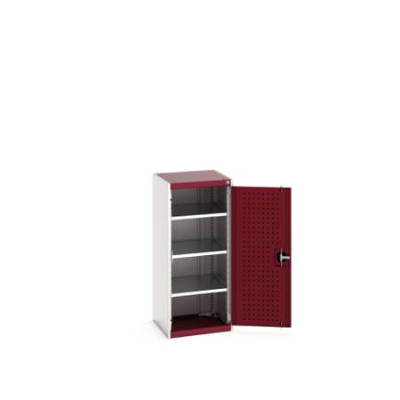 40010099.24V Bott 1 Door Sheet Steel Cupboard, 525 x 525 x 1200mm