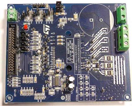 STEVAL-IPM07F STMicroelectronics Motor Control Power Board Motor Controller for STGIF7CH60TS-L for High-End Power Tools, Air