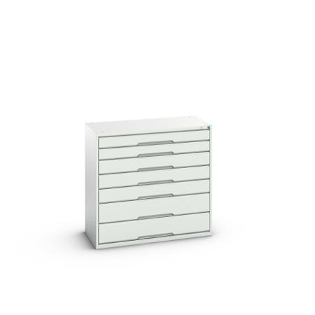 16925249-16 Bott 7 Cabinet, Steel, 1000mm x 1050mm x 550mm, Light Grey
