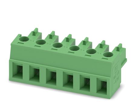 1836118 Phoenix Contact, 5.08mm Pitch, MC 1.5/ 6-ST-5.08, 6 Way, , Pluggable Terminal Block, Plug, Cable Mount, Screw