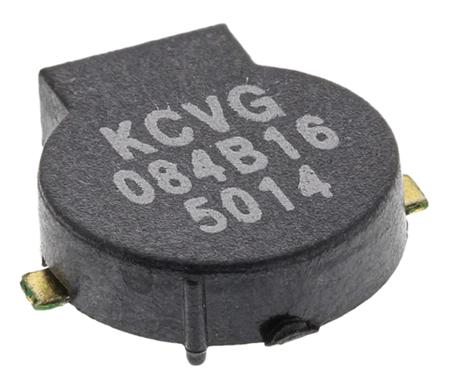 754-2040 RS PRO 90dB SMD External Magnetic Buzzer Component, 10.5 x 10.4 x 2.5mm, 2.4V Min, 4.5V Max