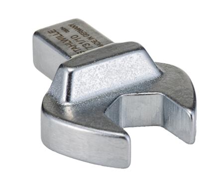 58614044 STAHLWILLE 731 Series Open Ended Insert Insertion Wrench, 13/16 in, 14 x 18mm Insert, Chrome Plated Finish