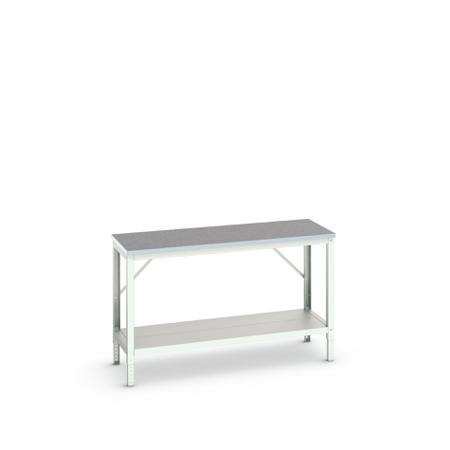 16922003-16 Bott Steel Workbench, Adjustable Height, 930mm x 600mm x 1500mm