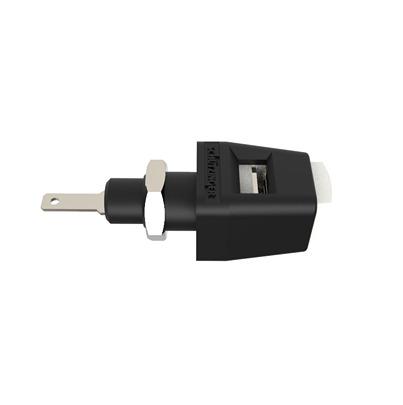 RS ESD 6554 / WS Schutzinger 12.6mm White Terminal Post, 30 V ac, 60 V dc, 5A, M8 x 0.5 Thread