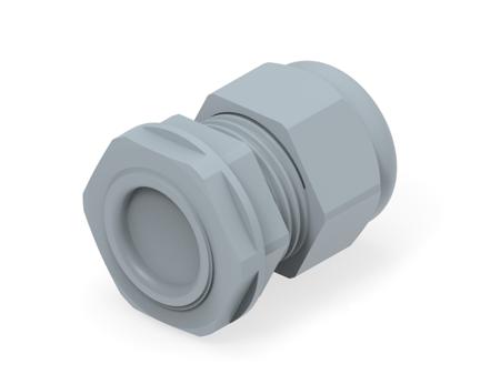 1SNG626071R0000 1SNG Series Grey PA 6 Cable Gland, M25 Thread, 11mm Min, 17mm Max, IP66, IP68