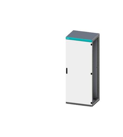 8MF1285-3BR4 Siemens 8MF12 Series Light Grey Steel General Purpose Enclosure, IP40, Light Grey Lid, 2200 x 800 x 500mm