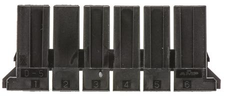 1-179958-6 TE Connectivity Dynamic 5000, 10.16mm Pitch, 6 Way, 1 Row Female Connector Housing