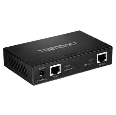 TPE-E110 Trendnet Single Port POE Injector, 240V Input, 48V dc Output, 750mA, 36W
