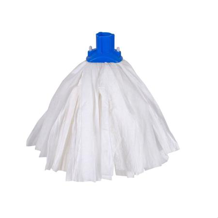 102199-Blue Robert Scott Big White Exel 117g Blue Non-Woven Mop Head