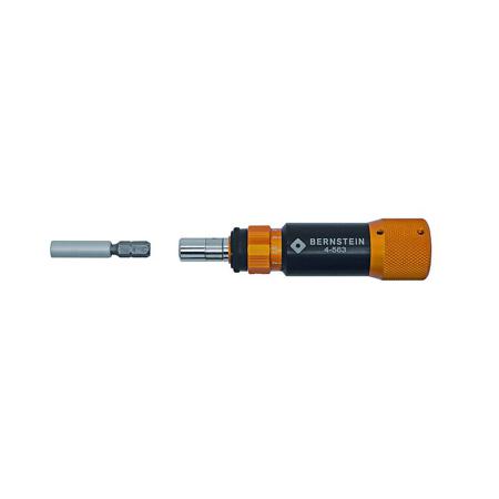 4-563 Bernstein Hexagon Socket Bit Holder Screwdriver, 1/4 in Tip, 100 mm Overall