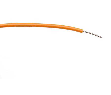 267-5748 Orange 0.3 mm² Hook Up Wire, 1/0.6 mm, 100m, PVC Insulation