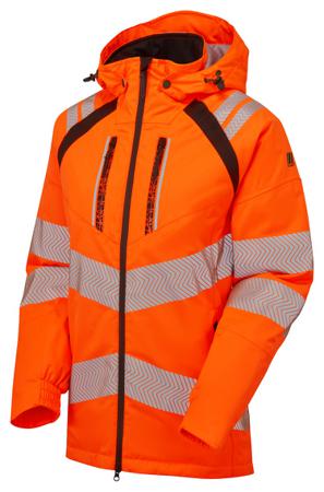 LFE919-5XL PULSAR LFE919 Orange Men Hi Vis Parka, 5XL