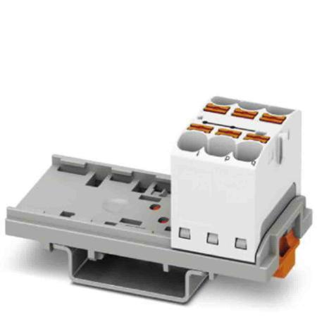 3273538 Phoenix Contact Distribution Block, 6 Way, 0.2 → 6mm², 32A, 800 V, White
