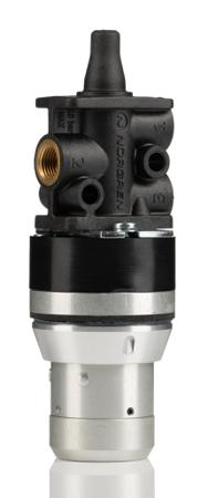 03041802801 Norgren Key 3/2 Pneumatic Manual Control Valve 03 Series, G 1/8, 1/8in, III B