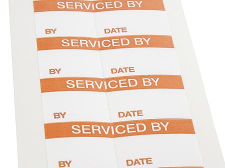 758-7983 RS PRO Adhesive Pre-Printed Adhesive Label-Serviced By-. Quantity: 140