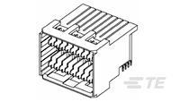 1926229-2 TE Connectivity MINIPAK HDE Series Straight PCB Connector, 18 Contact(s), 2 Row