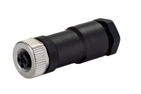 1404644 Phoenix Contact Circular Connector, 4 Contacts, Cable, M12 Connector, Socket, Female, IP67, SACC Series