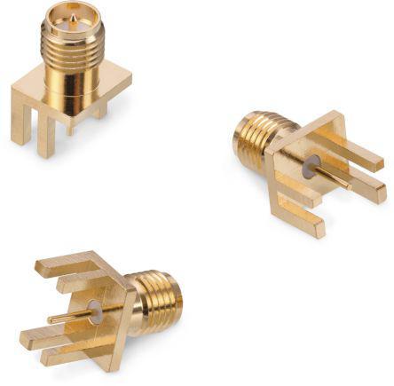 63012202124505 Reverse Polarity SMA PCB End Launch Jack