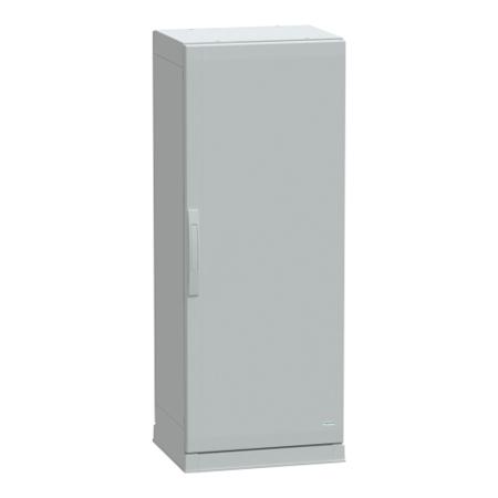 NSYPLAZ1254G Schneider Electric Thalassa Series Fibreglass Reinforced Polyester Single-Door-Door Floor Standing Enclosure, Opaque