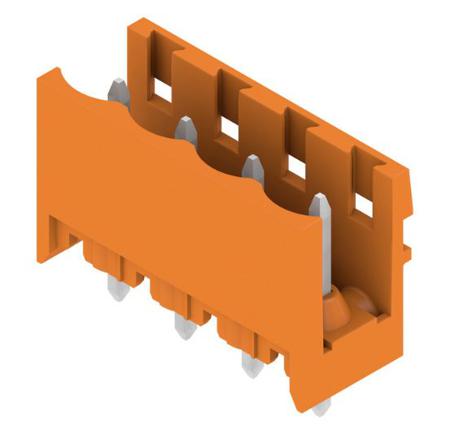 1146380000 Weidmuller, 5.08mm Pitch, SL, 4 Way, , Pluggable Terminal Block, Header, Through Hole, Solder Termination,