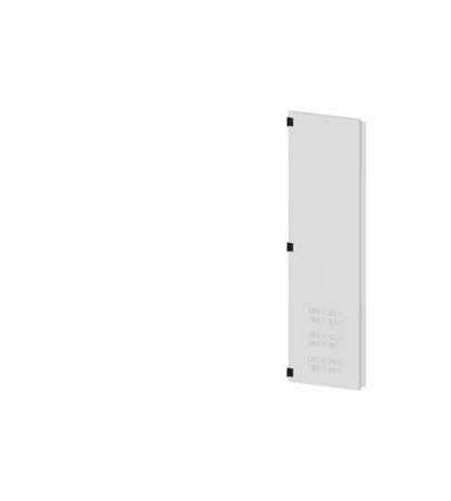 8MF1870-2UT25-2BA2 Siemens 8MF18 Series Steel RAL 7035 Partial Door, 1800mm H, 450mm W for Use with SIVACON 8MF1