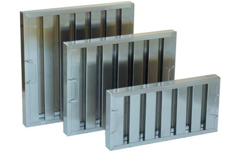 255-1454 RS PRO Baffle Grease Filter, 495 x 495 x 45mm